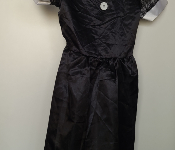 Wednesday Addams 4-6 yrs Halloween witch vrăjitoare gothic dark academia cosplay scary spooky creepy