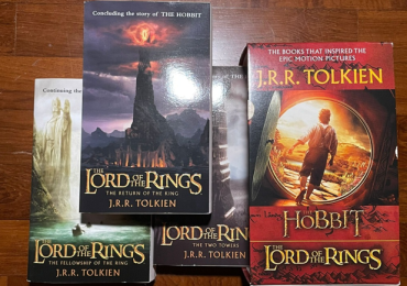 jrr lord of the rings 3 carti set